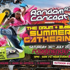 DJ BRYAN G & MC LINDEN D MC NAPALM AKA JUNGLETWINZ/LIVE SET RANDOM CONCEPT SUMMER GATHERING!!!