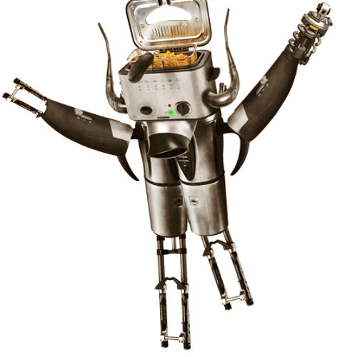 Friesbot running