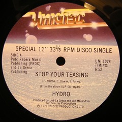 Hydro - Stop Your Teasing (er edit)