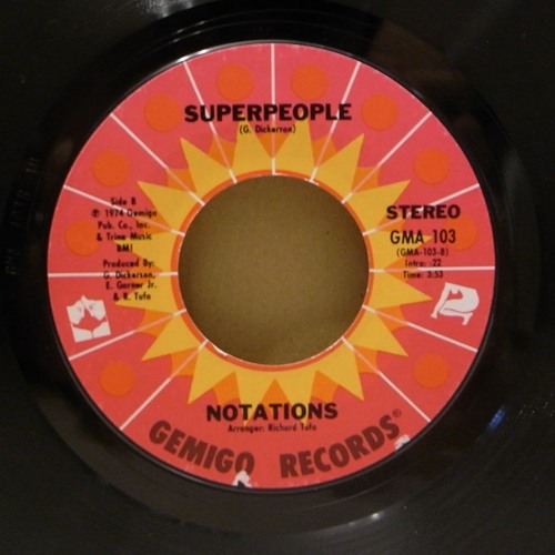 The Notations - Superpeople (2 Many GT's Edit)