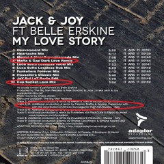 Jack & Joy feat Belle Erskine - My Love Story (MAFFA and CAP DARK LOVE REMIX)