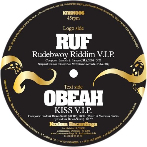 KRKN006 - Obeah - Kiss VIP
