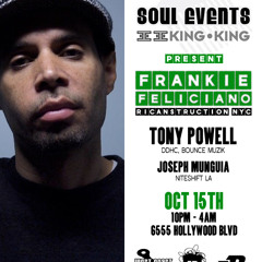 WCS Events Frankie Feliciano oct 16