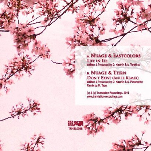 Nuage & THRN - Don't Exist (ANILE RMX) Translation Recordings (OUT NOW)