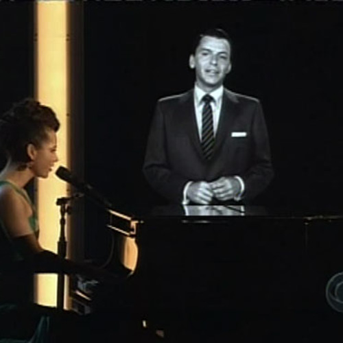 Alicia Keys - Learnin' the Blues (feat. Frank Sinatra at Grammy 2008)