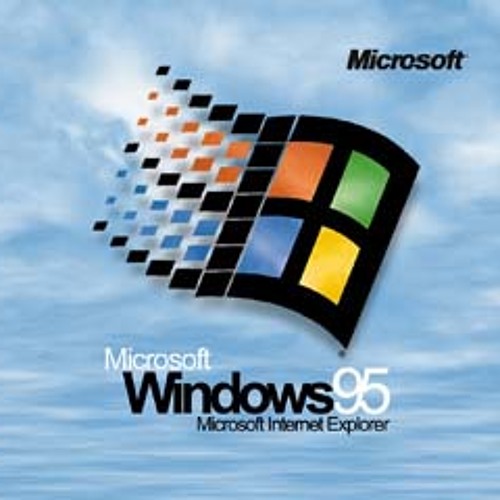 Windows 95 startup chime (stretched 100x)