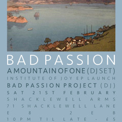 Bad Passion Project - The Glass Unicorn - Feb 2009