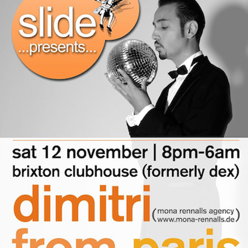 Dimitri From Paris Live @ Brixton Clubhouse, London, for Slide UK 12-11-11
