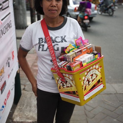 Henry Rollins talks about image of Indonesian Woman Wearing Black Flag T-Shirt