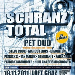 Steve Cook live @ Schranz Total, Event Center Loft, Graz 2011