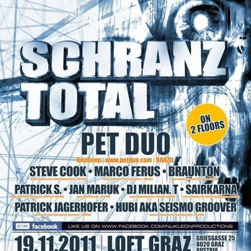Steve Cook live @ Schranz Total, Event Center Loft, Graz 2011