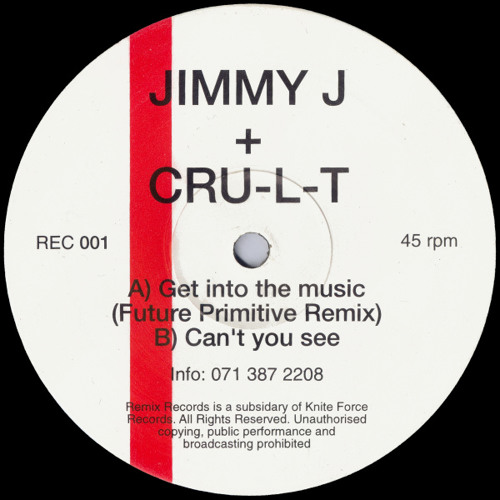 Jimmy J & Cru-L-T - Can't U see (Idealz Old Skool Mix)