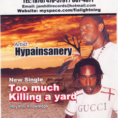Hypainsanery &  Jah Barke-Too much Killing a yard Contact info 18764705791 or 18768074071