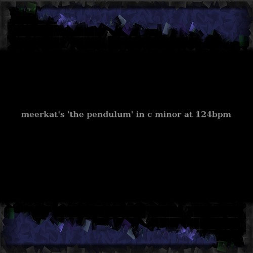 meerkat - the pendulum (bandcamp release)