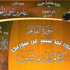 القارئ عامر المهلهل عشائية حزينه وهادئه