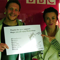 Eve Myles & Gareth Jewell - BBC Radio Wales 23-11-2011