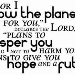 Jeremiah 29:11