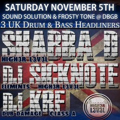 Shabba D & Sicknote at Sound Solution & Frosty Tone - 5 Nov 2011