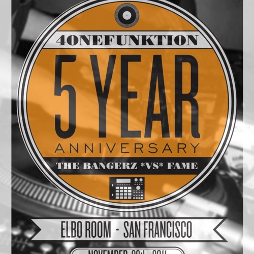 B.Cause, Aron The Don &amp; Mista B at 4OneFunktion 5yr Anniversary Nov. 27, 2011