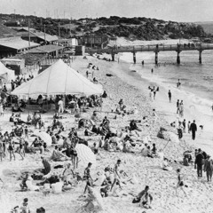 Cottesloe Carnival at the beach in the 1920s
