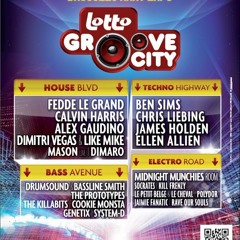 Dimitri Vegas &amp;amp; Like Mike - Live @ GrooveCity Belgium ( 26/11/11 ) FIRST 17 MINUTES