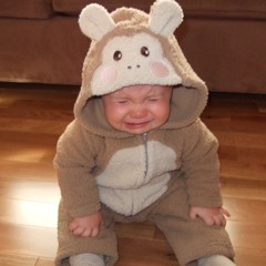 As awkward as a crying monkey