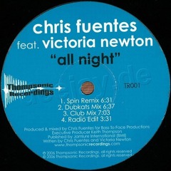 CHRIS FUENTES - All Night (Spin Remix) - Thompsonic - TR001