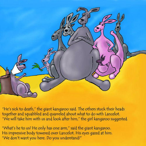 Lancelot - The one-armed Kangaroo