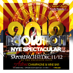 OLD SKOOL GARAGE - RESOLUTION 2012 - NYE SAT 31ST DEC @ ASTONS CHAMPAGNE BAR (E14 9SH)