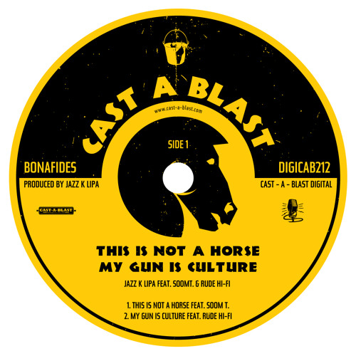 Jazz K Lipa feat. Soom T / Rude Hi-Fi - This is not a Horse / My Gun is Culture (Promo Preview)