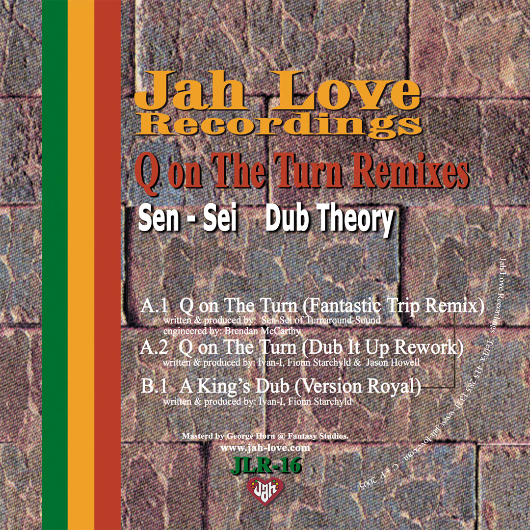 Jah Love Recordings Q on The Turn Remix Jah love Recording - YouTube