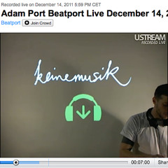 Adam Port at Beatport Live - December 14th 2011