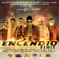 Galante 'El Emperador' Ft. Jowell, Nengo Flow, Franco 'El Gorila', Zion & Voltio - Se Encendio Remix