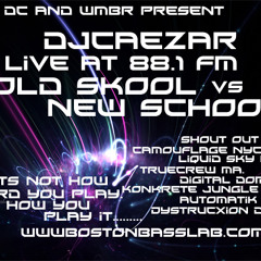 live @ 88.1 fm  old skool vs new school