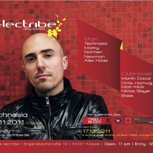 Stream Alex Haas @ Club E-lectribe_19.11.2011 by alexh.kassel | Listen ...