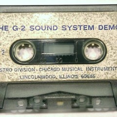 Maestro G-2 Rhythm 'N Sound For Guitar demonstration tape