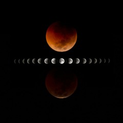 Liquid sunrise - Lunar eclipse Cooktown 2011