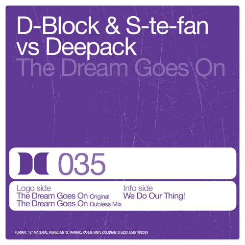 DBSTF vs. Deepack - The Dream goes On (Original mix) preview