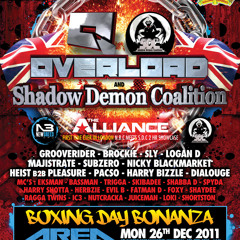 2011-12-18 Sly, Trigga, Eksman, Herbzie & Shaydee - Kool London  (The alliance warm up)