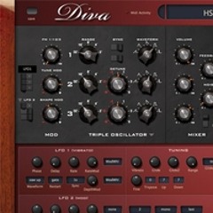U-He Diva - LC Analog Piano (included in factory library)