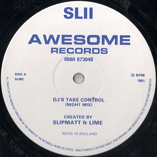 SL2 - DJ's Take Control / Way In My Brain 1991