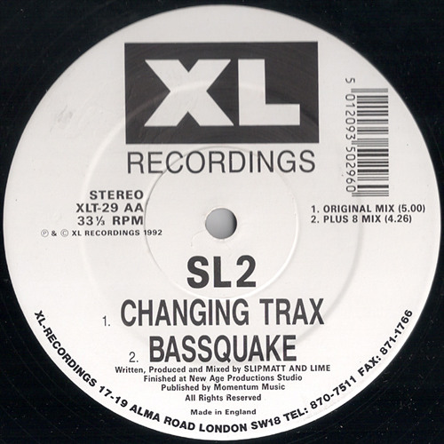 SL2 - Bassquake (Plus 8 Mix)