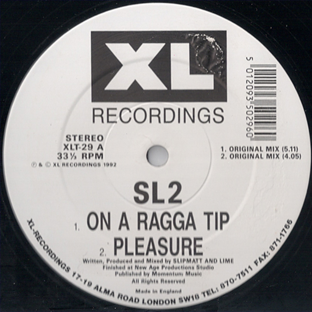 Stream Slipmatt | Listen to SL2 - On A Ragga Tip EP 1992 playlist