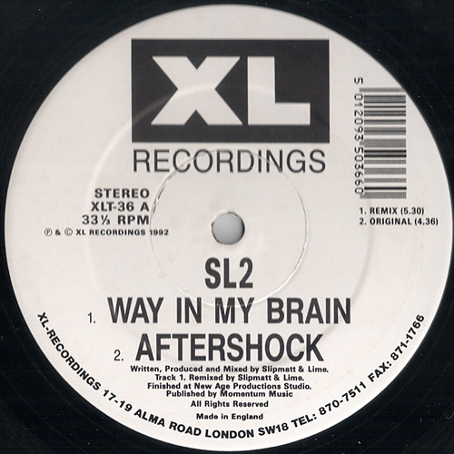 SL2 - Way In My Brain (Remix) 1992