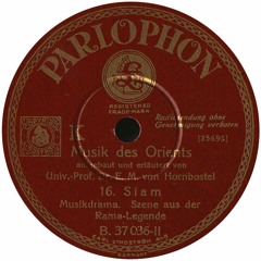 จำปาทองเทศ แผ่นเสียงปาเลอโฟน Music of the Orient, 1934