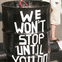 We won't stop