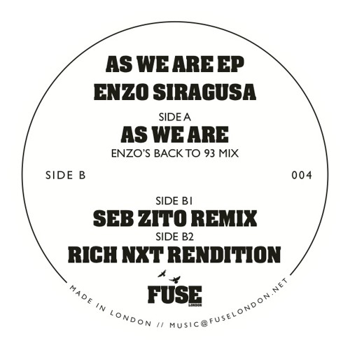 As We Are - Enzo's Back to 93 Mix (FUSE004)