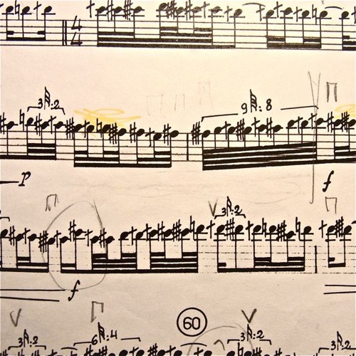 iannis xenakis: "theraps" for solo double bass (excerpt) / mode records