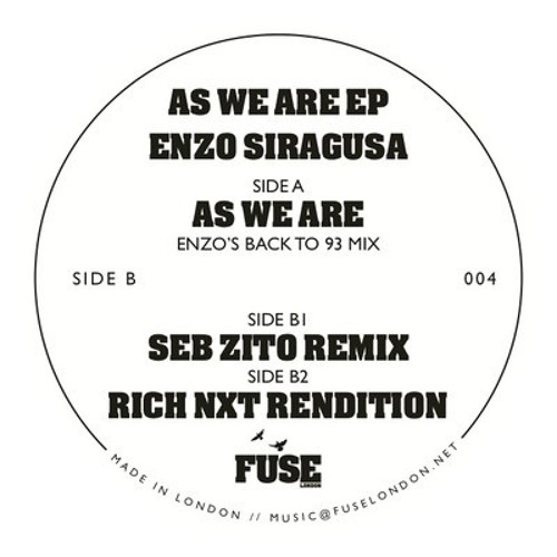Enzo Siragusa - As We Are (Rich NxT Rendition)