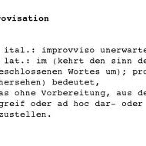 Johannes Heinen - Improvision #78